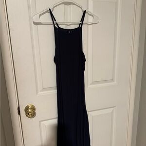 Volcom Navy Backless Women's Dress